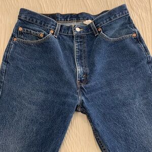 Vintage Paper Tag Levi’s 505 straight leg jeans, size 34x30 (33x29.5)